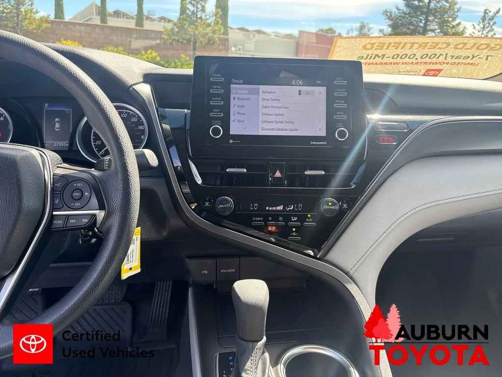Certified Used 2023 Midnight Black Metallic Toyota LE image 24