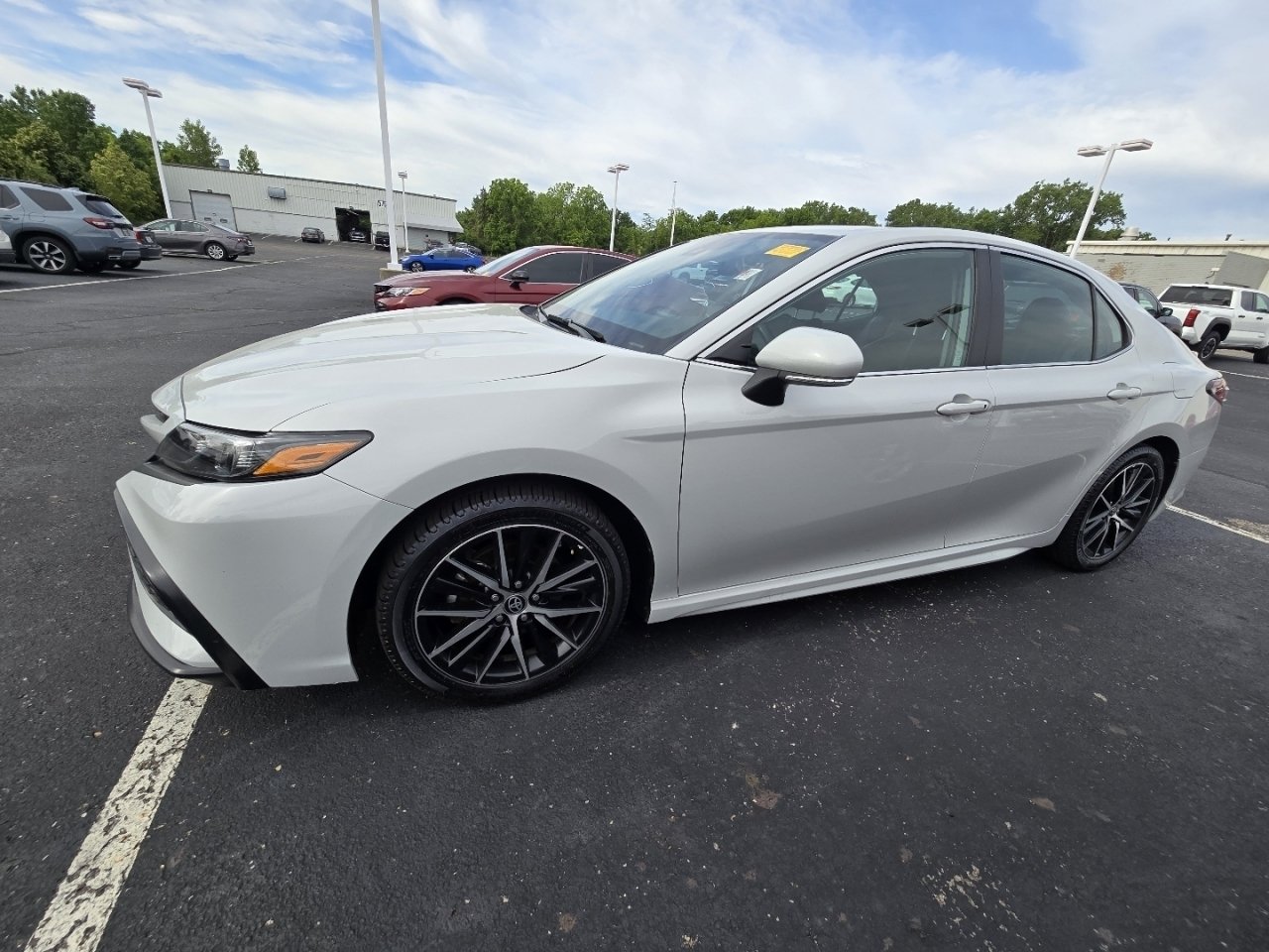 Certified Used 2023 White Toyota SE image 4
