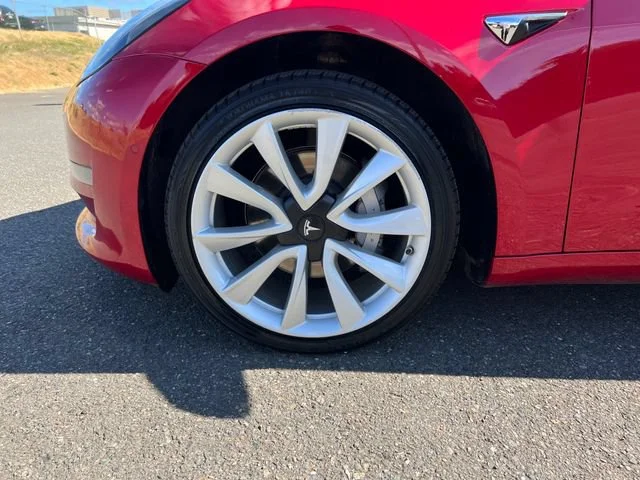 Used 2020 Red Multi-Coat Tesla Long Range image 28