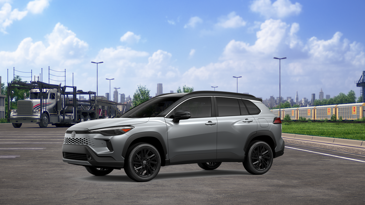 New 2026 Sonic Silver with Jet Black roof Toyota Hybrid XSE image 2