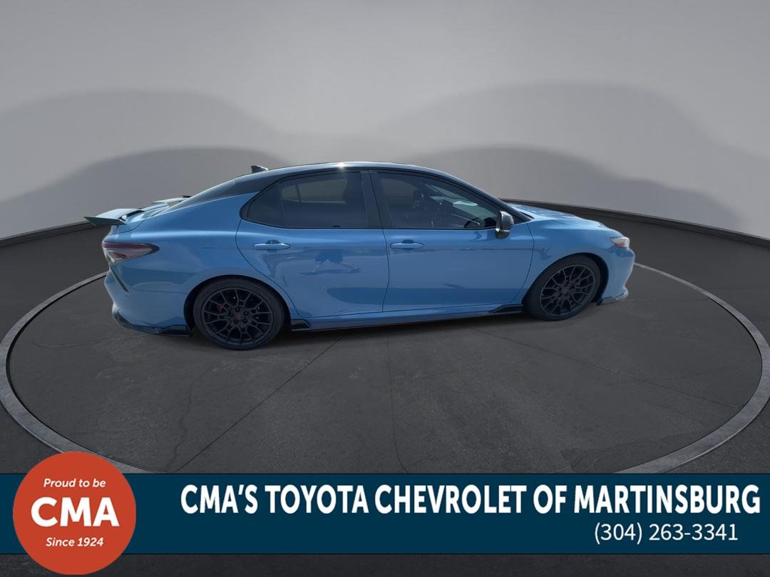 Used 2022 Calvary Blue w/Midnight Black Metallic Roof Toyota TRD V6 image 9