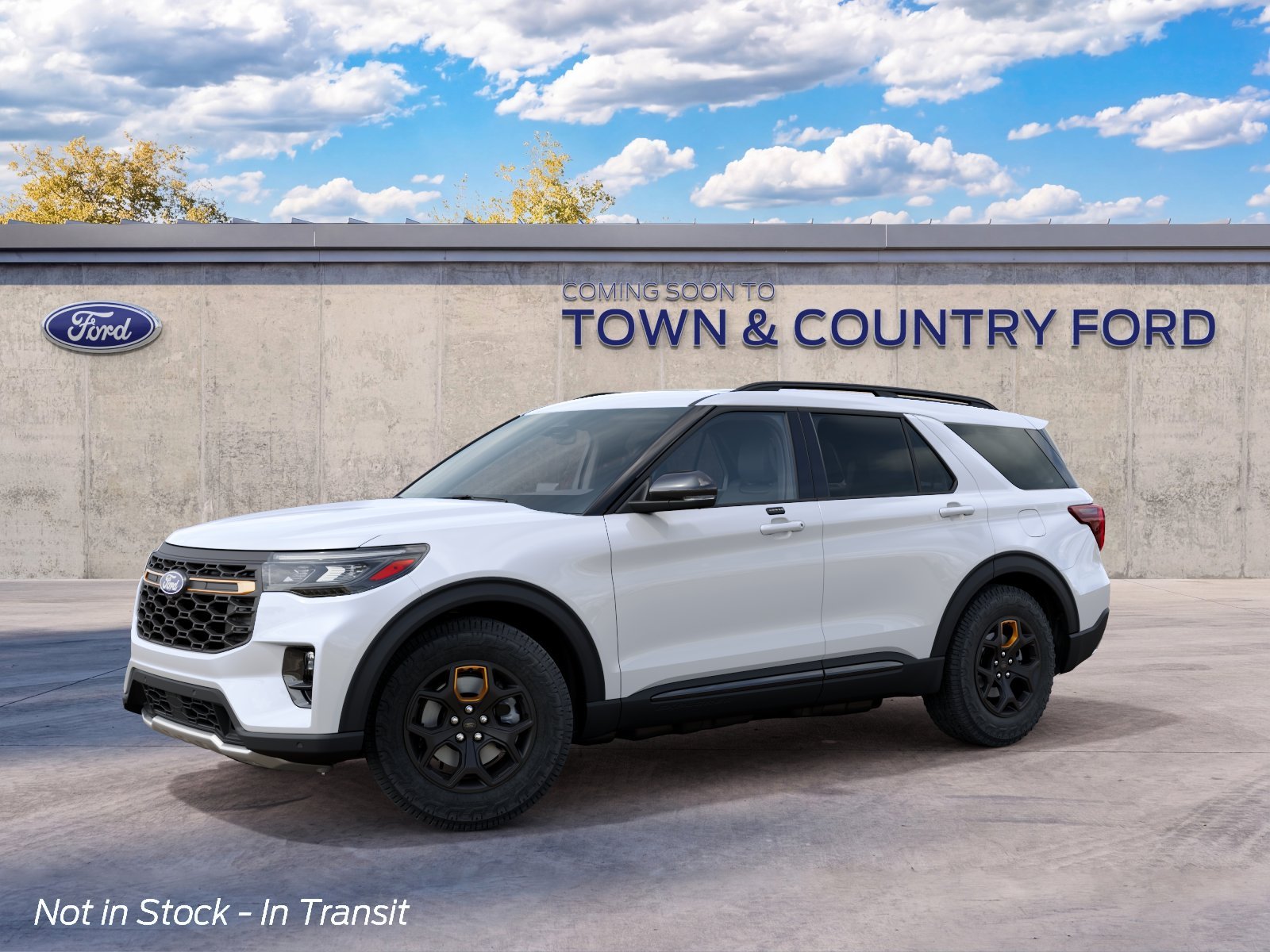 New 2027 Star White Metallic Tri-Coat Ford Tremor® image 1