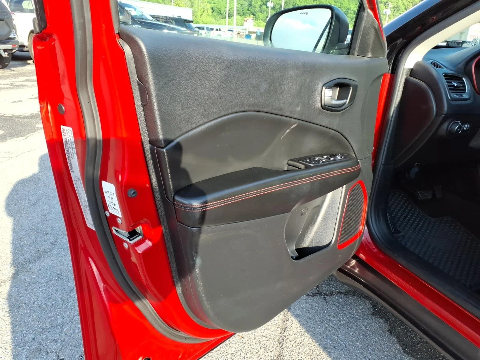 Used 2021 Red Redline Pearlcoat Jeep Trailhawk image 34