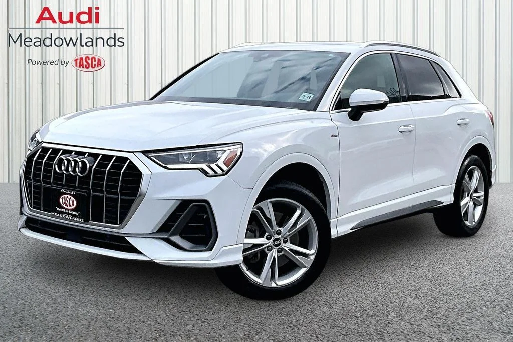 Used 2021 White Audi Premium Plus image 1