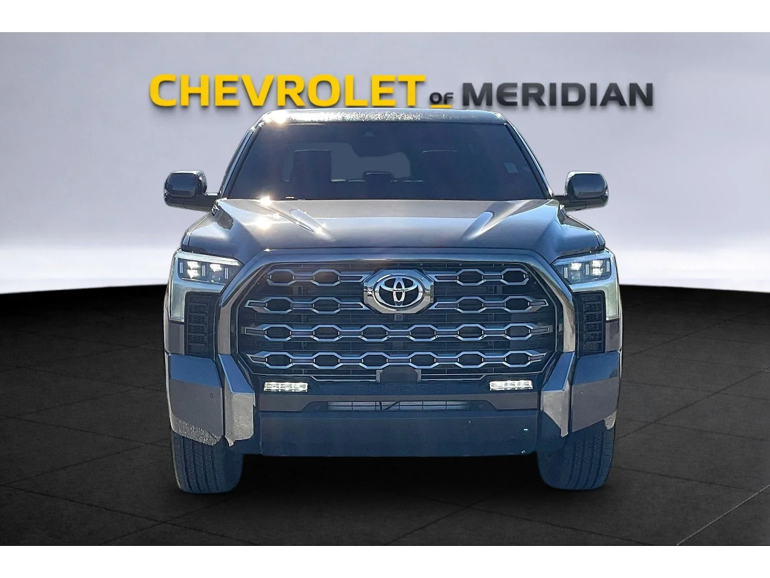 Used 2025 Gray Toyota Platinum Hybrid image 3