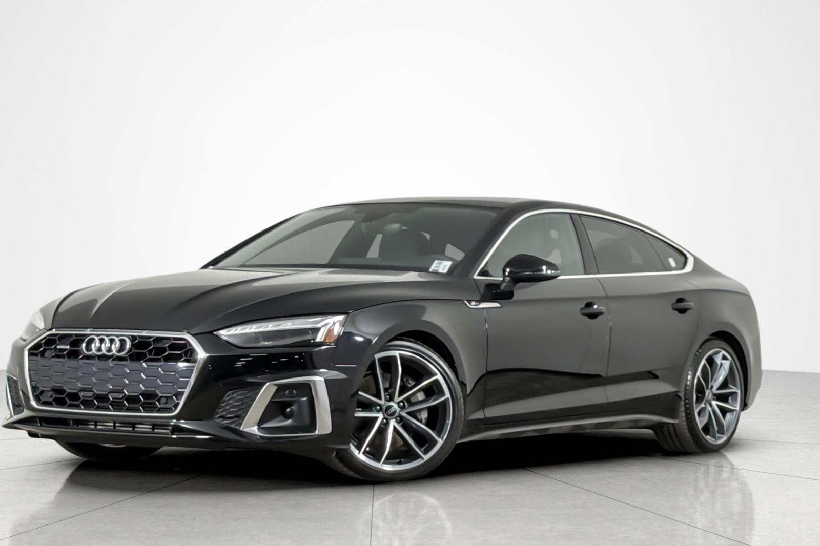 Used 2023 Mythos Black Metallic Audi S line Premium 45 TFSI quattro image 1
