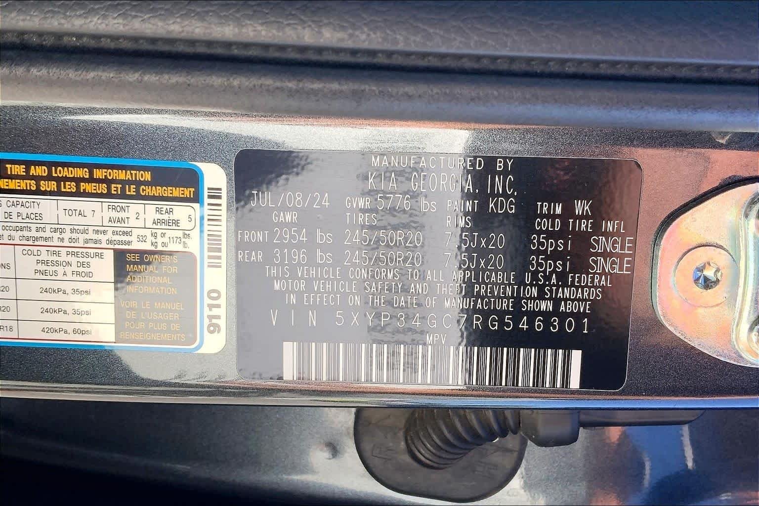 Used 2024 Gravity Gray Kia EX image 33