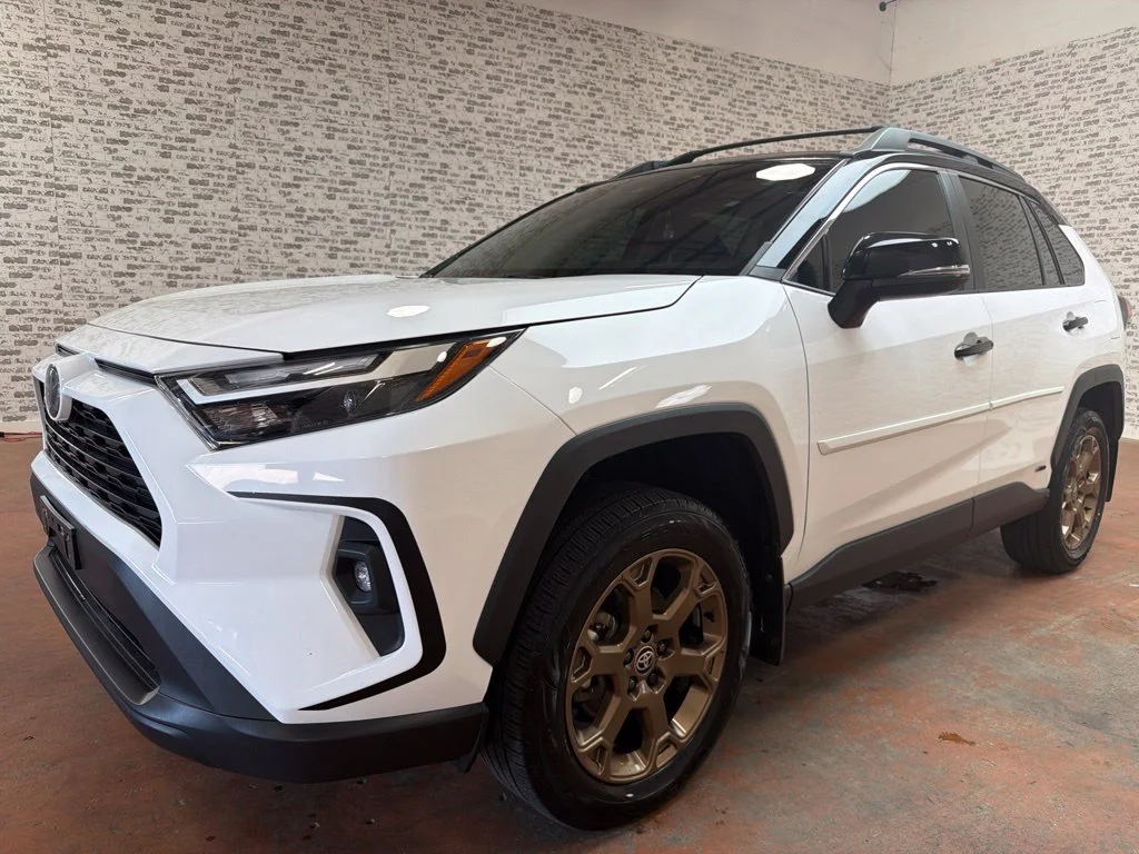 Used 2024 Midnight Black Metallic Toyota Woodland Edition image 3
