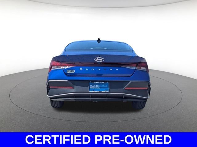 Certified Used 2024 Blue Hyundai SE image 8