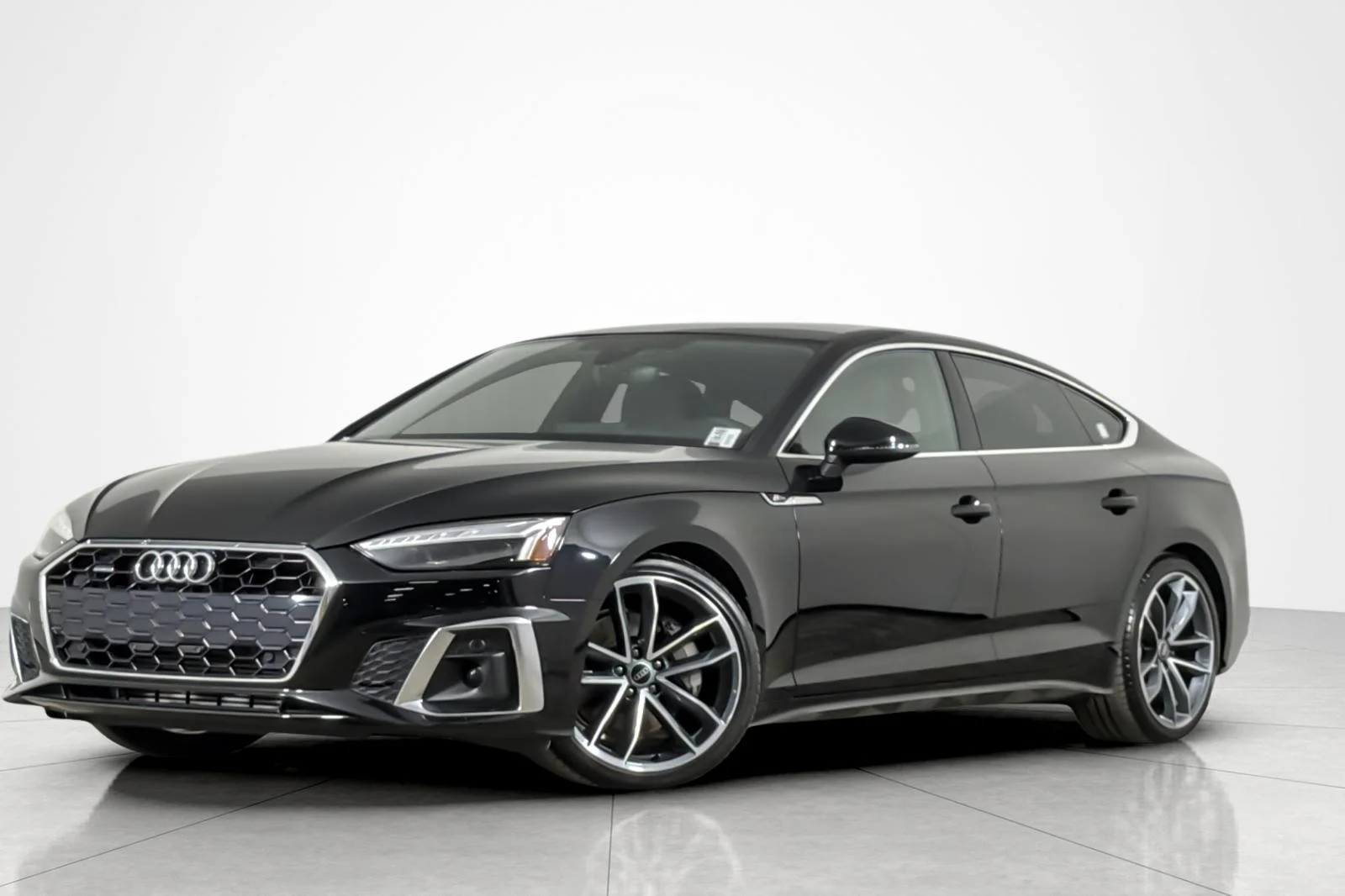 Used 2023 Mythos Black Metallic Audi S line Premium 45 TFSI quattro image 1