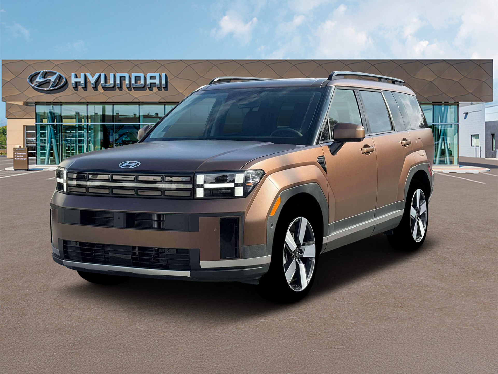 New 2026 Brown Hyundai Limited image 1
