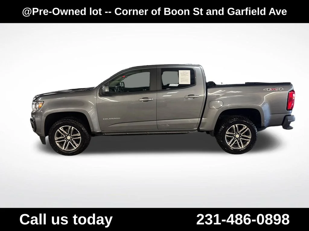Used 2021 Gray Chevrolet LT image 2