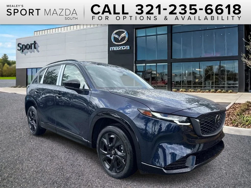 New 2026 Navy Blue Mica Mazda 2.5 S Premium Plus AWD image 1