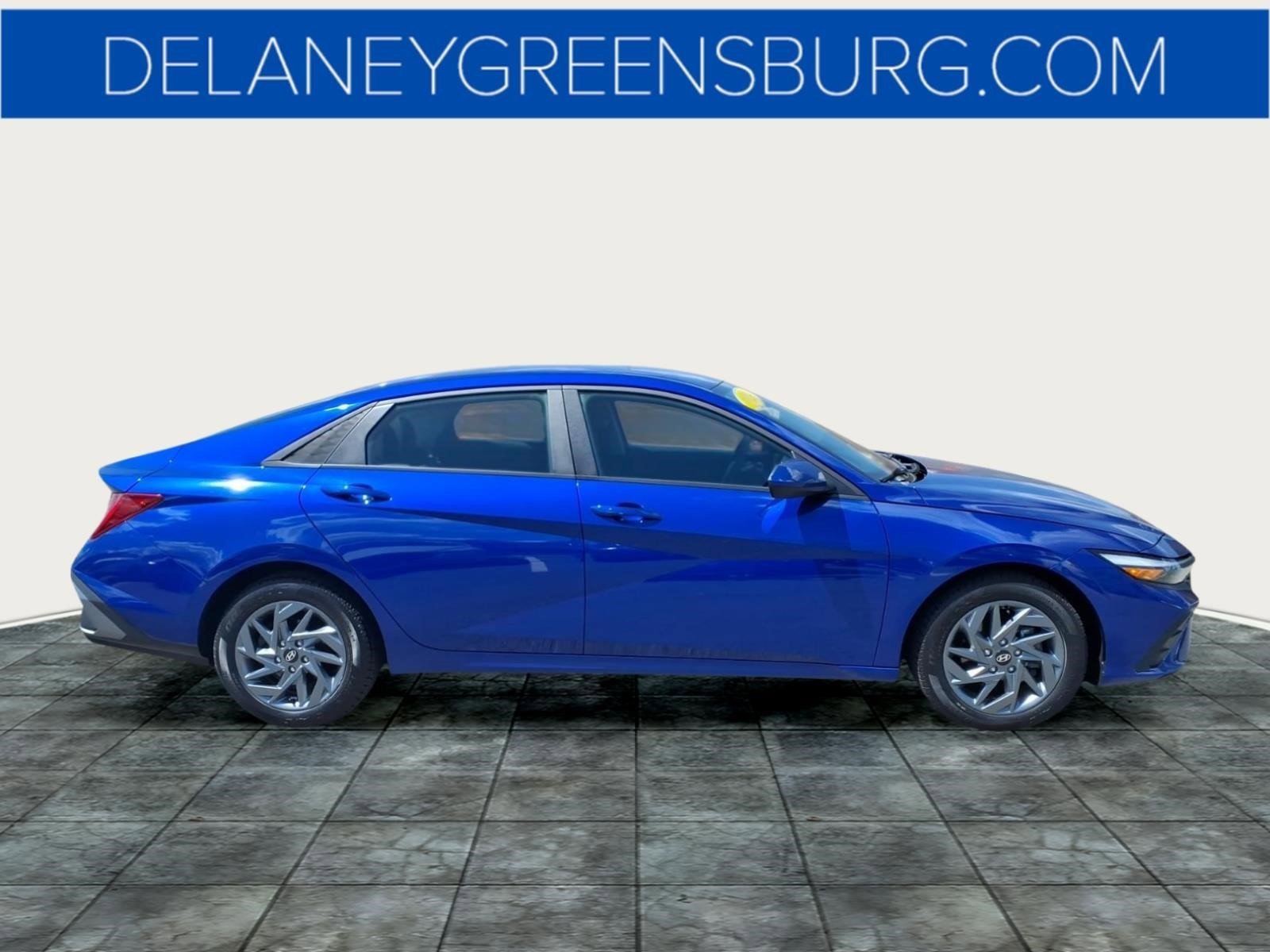 Used 2024 Intense Blue Hyundai Blue image 2