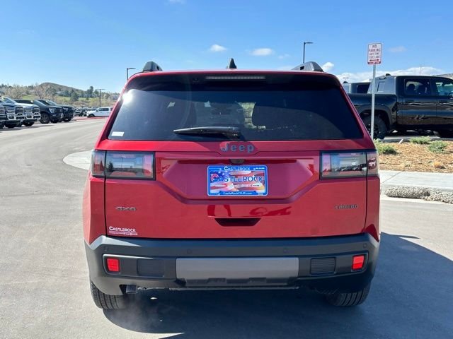 New 2026 Red Hot Pearl-Coat Exterior Paint Jeep Laredo image 4
