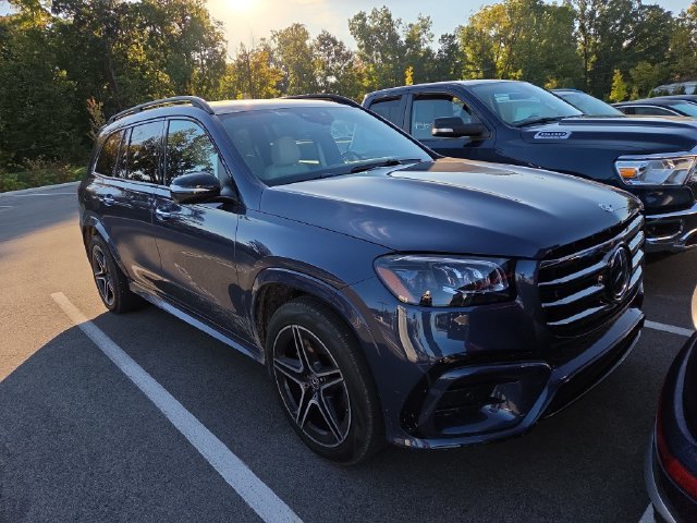 Certified Used 2024 Blue Mercedes-Benz GLS 450 image 1