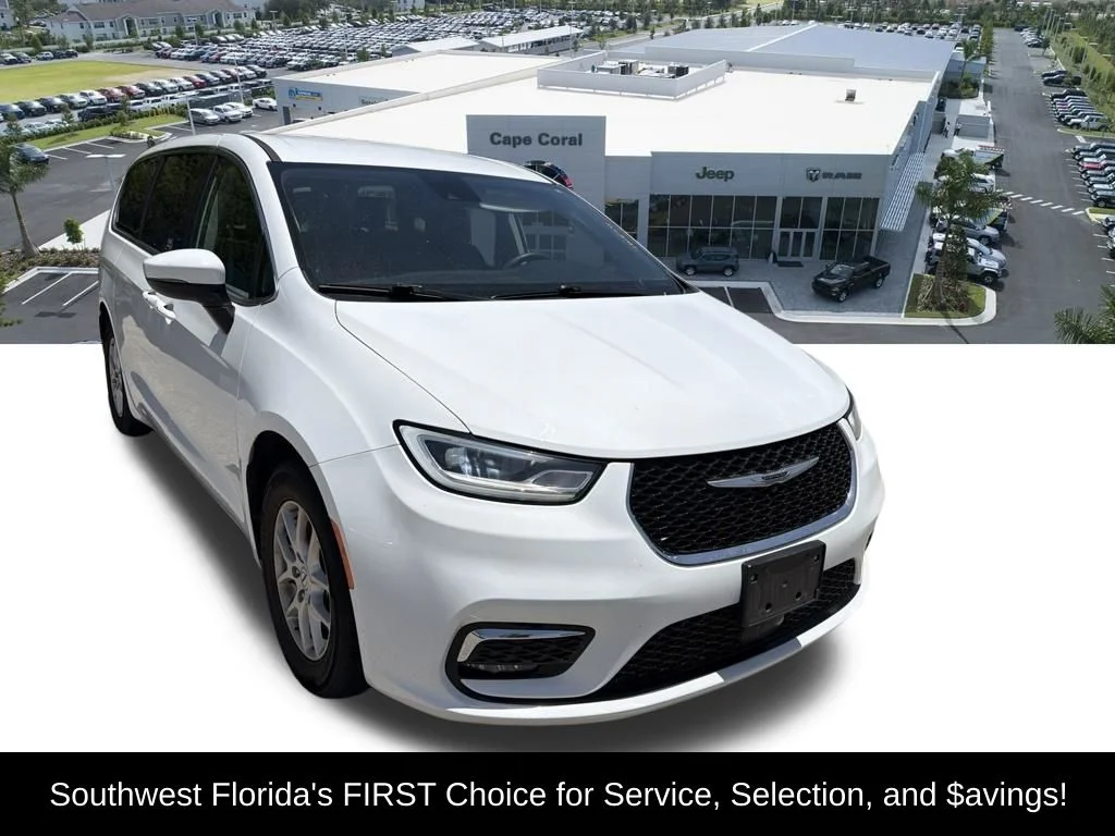 Certified Used 2023 White Chrysler Touring L image 2