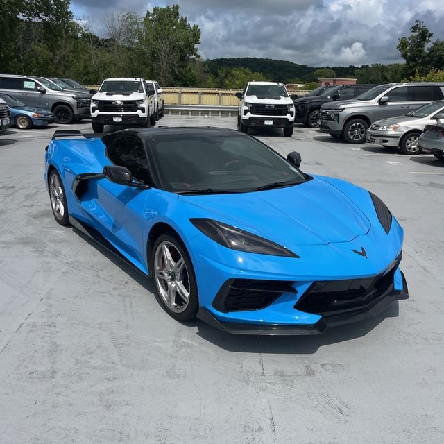 Used 2022 Blue Chevrolet Stingray image 4
