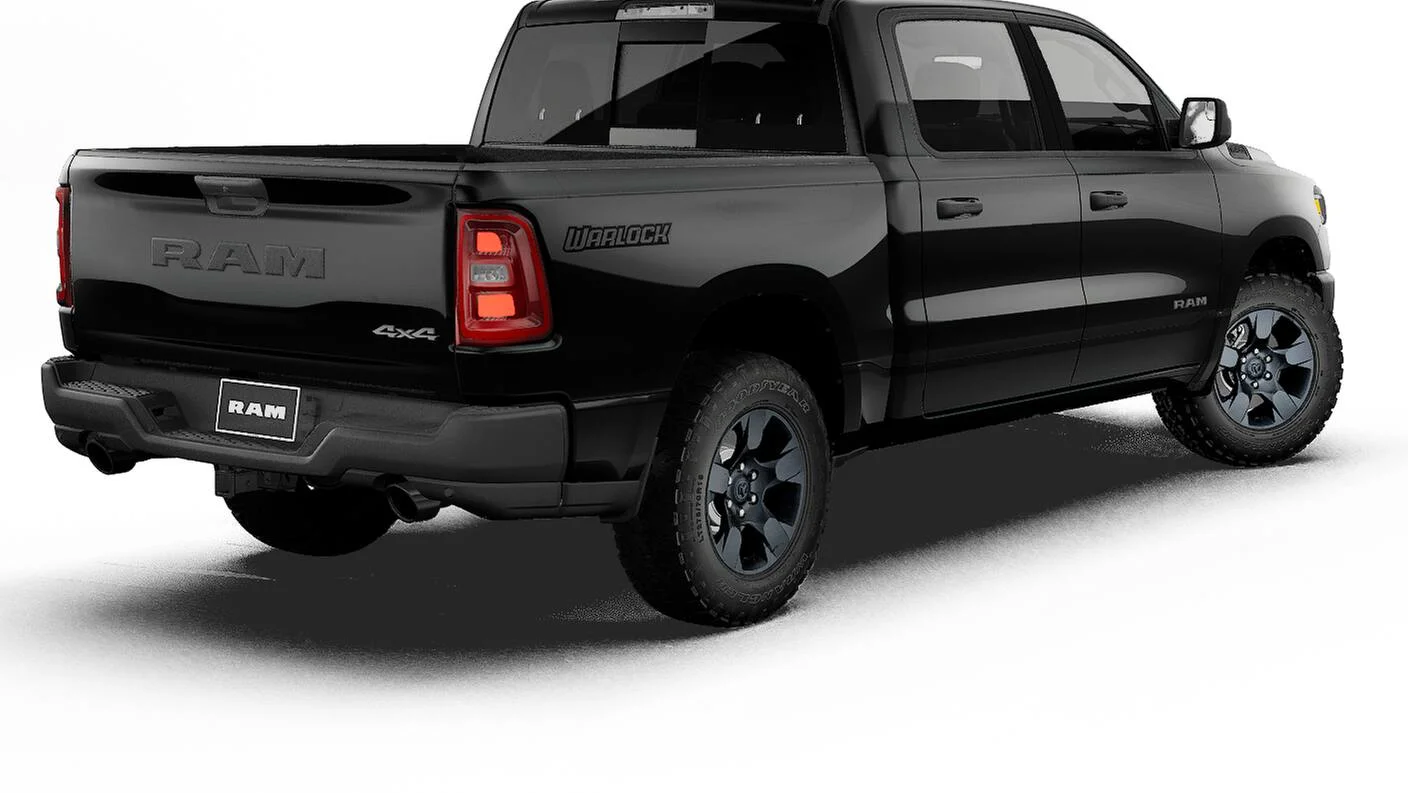 New 2027 Diamond Black Crystal Pearl-Coat Exterior Paint RAM  image 2
