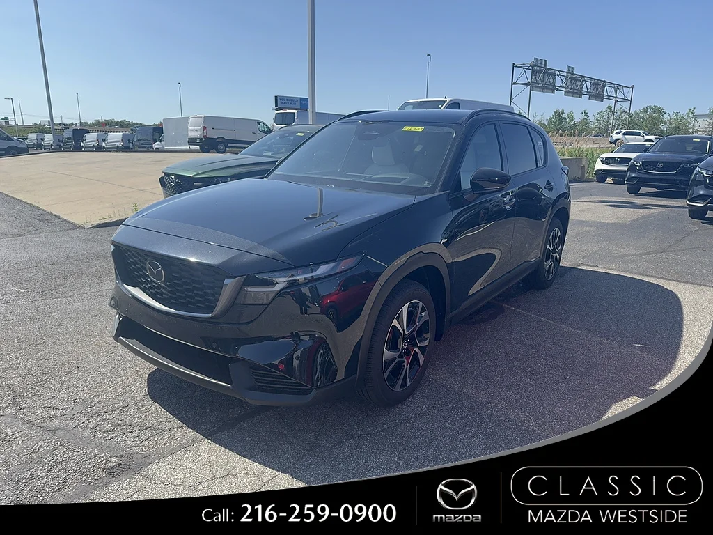 New 2026 Jet Black Mica Mazda 2.5 S Preferred AWD image 1
