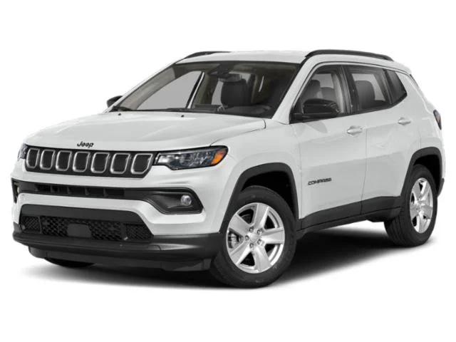 Used 2022 Bright White Clearcoat Jeep Latitude image 1