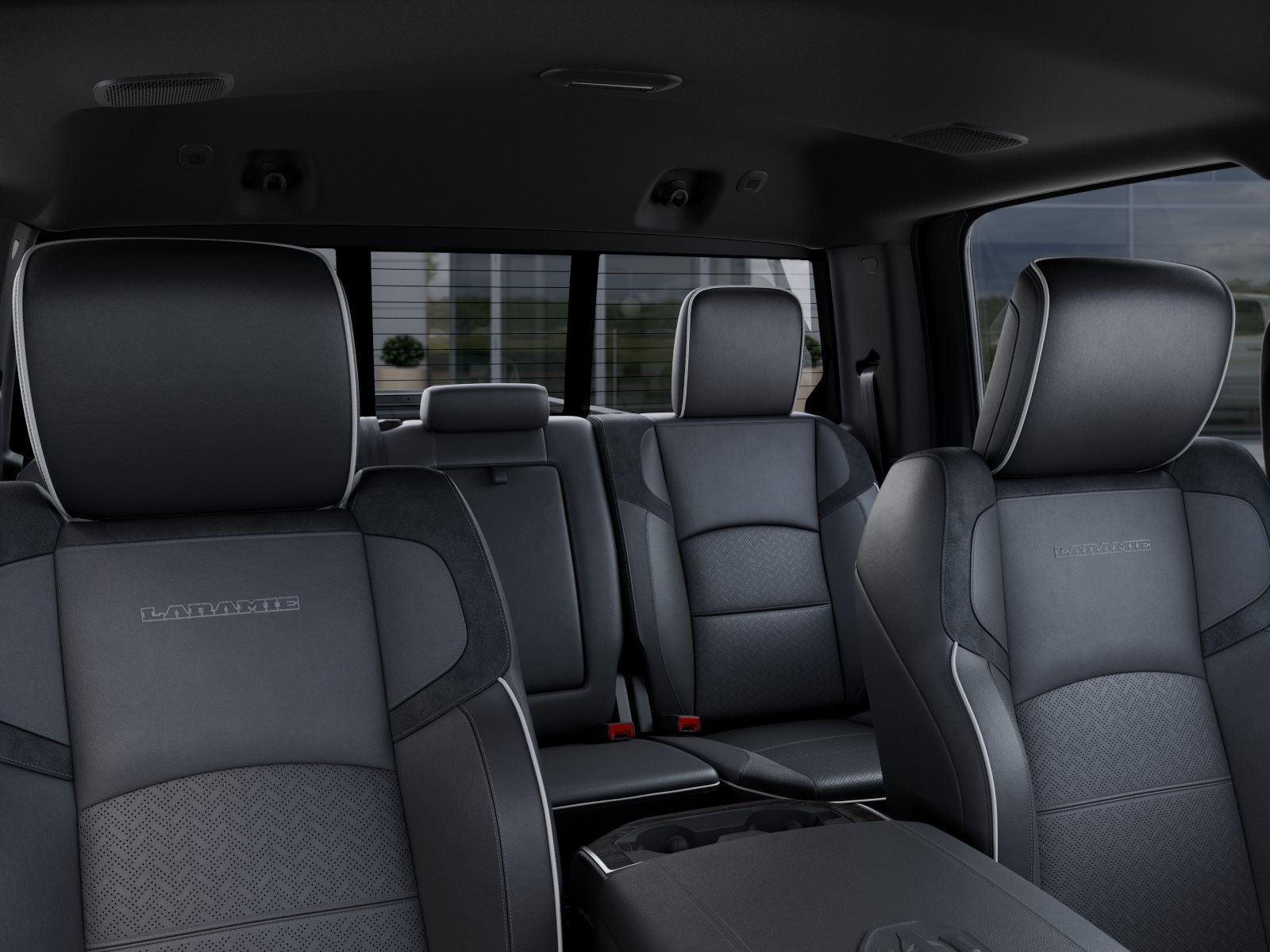 New 2026 Granite Crystal Metallic Clear-Coat Exterior Paint RAM Laramie image 52