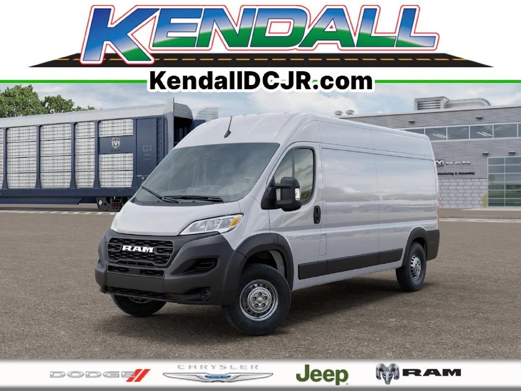 New 2027 Bright White Clearcoat RAM High Roof image 1