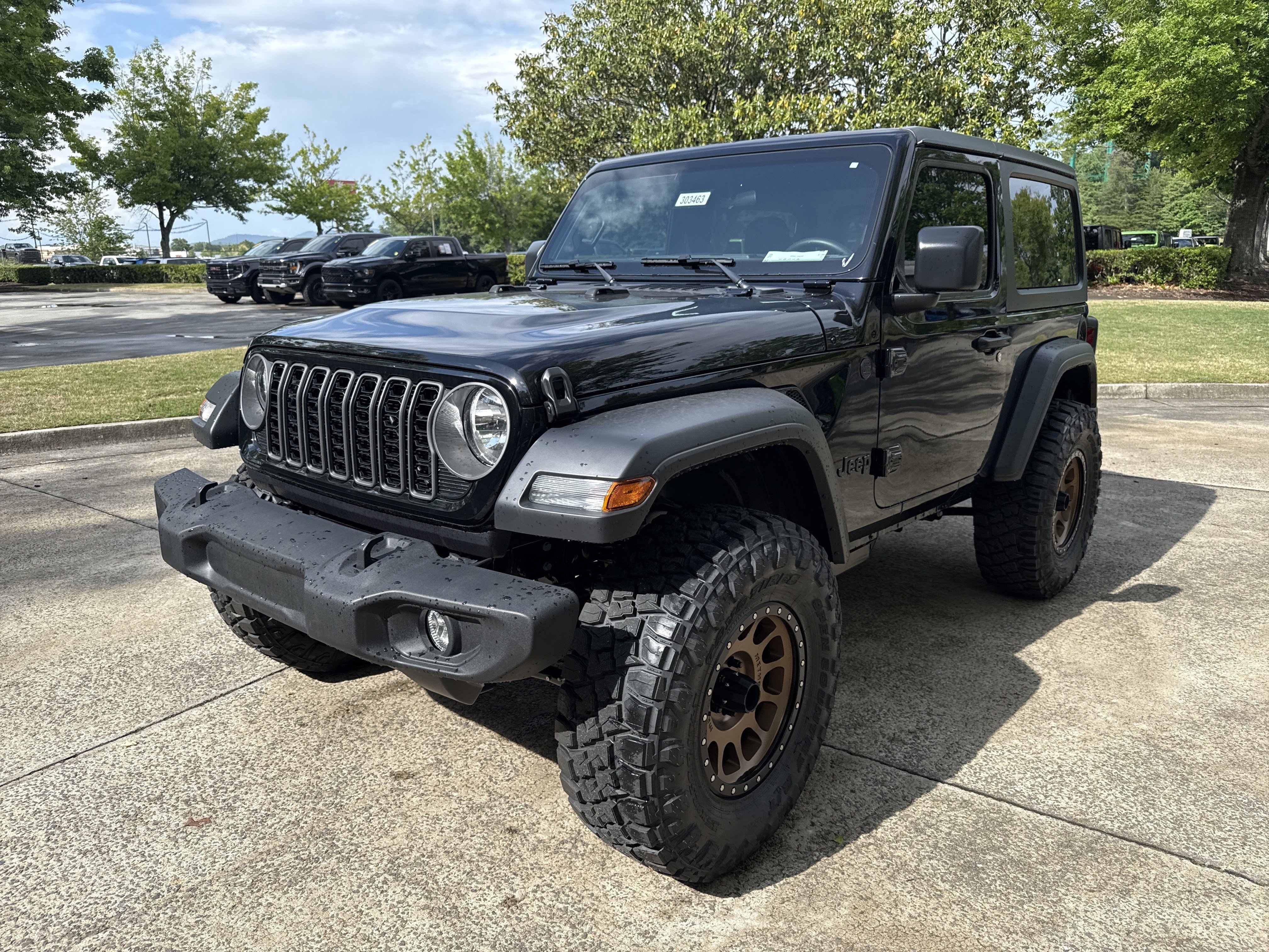 New 2026 Black Clearcoat Jeep Sport image 2