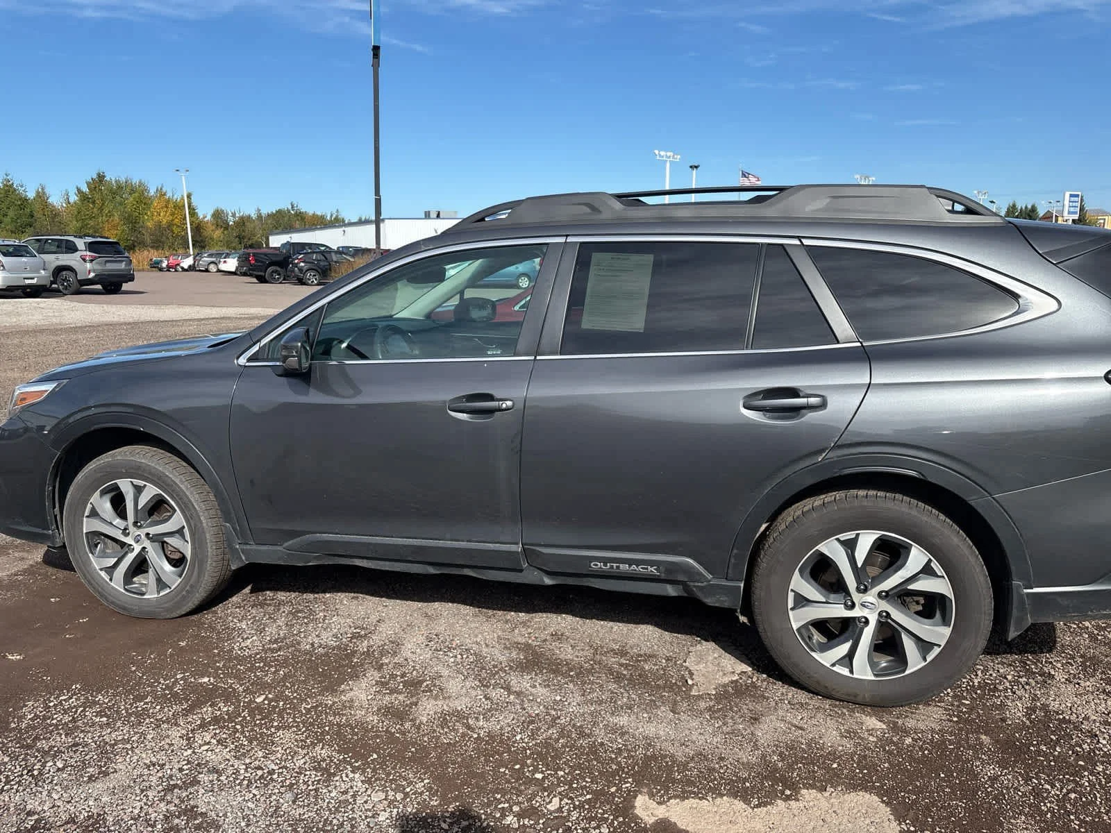 Used 2020 Magnetite Gray Metallic Subaru Limited image 14