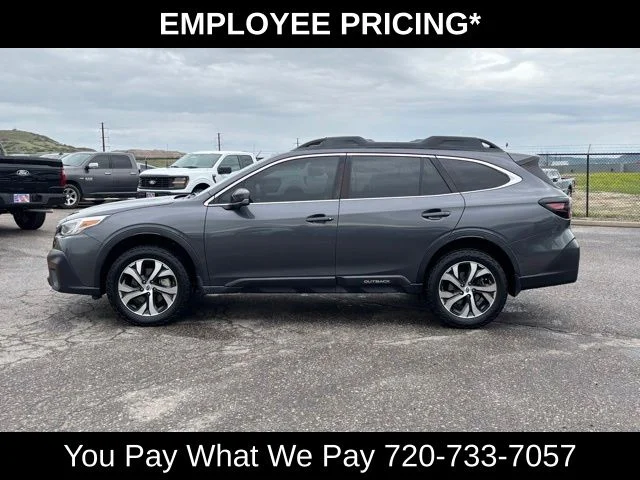 Used 2021 Gray Subaru Limited XT image 2