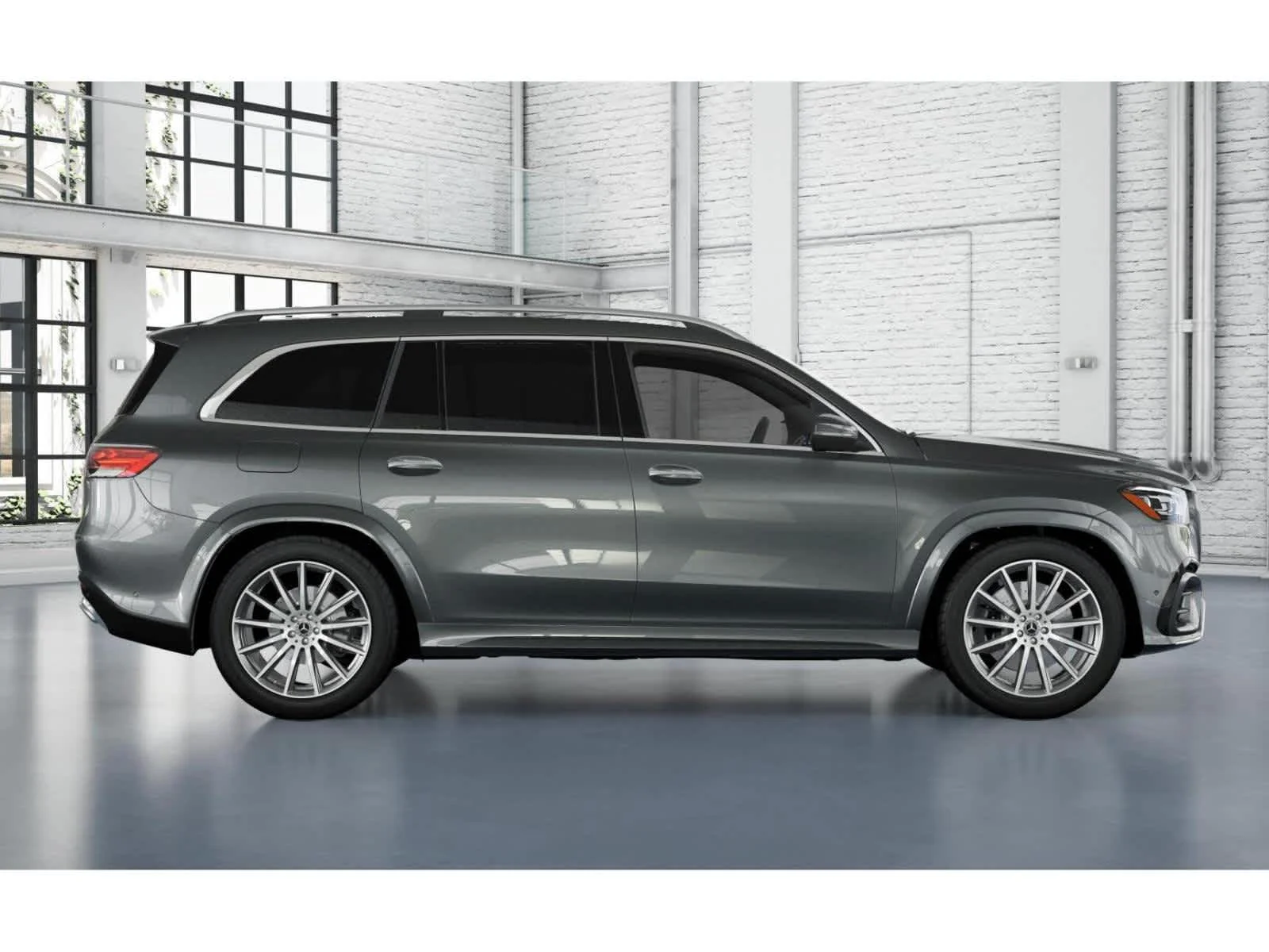 Used 2025 Selenite Grey Metallic Mercedes-Benz GLS 450 image 4