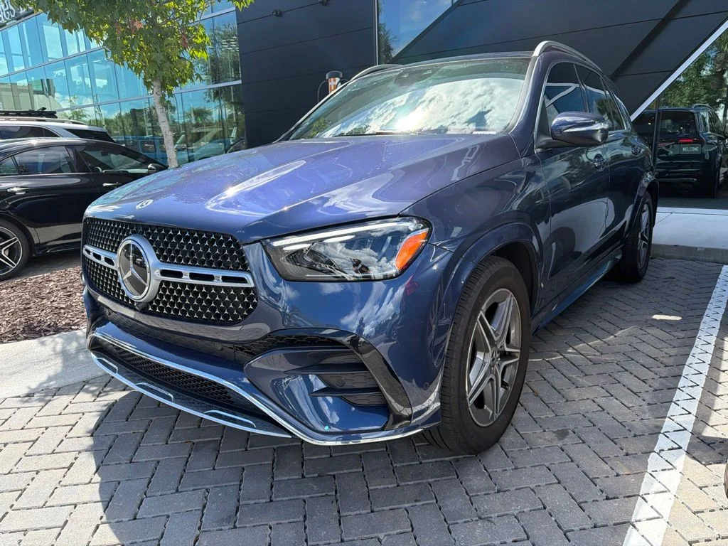 Certified Used 2026 Twilight Blue Mercedes-Benz GLE 350 image 1