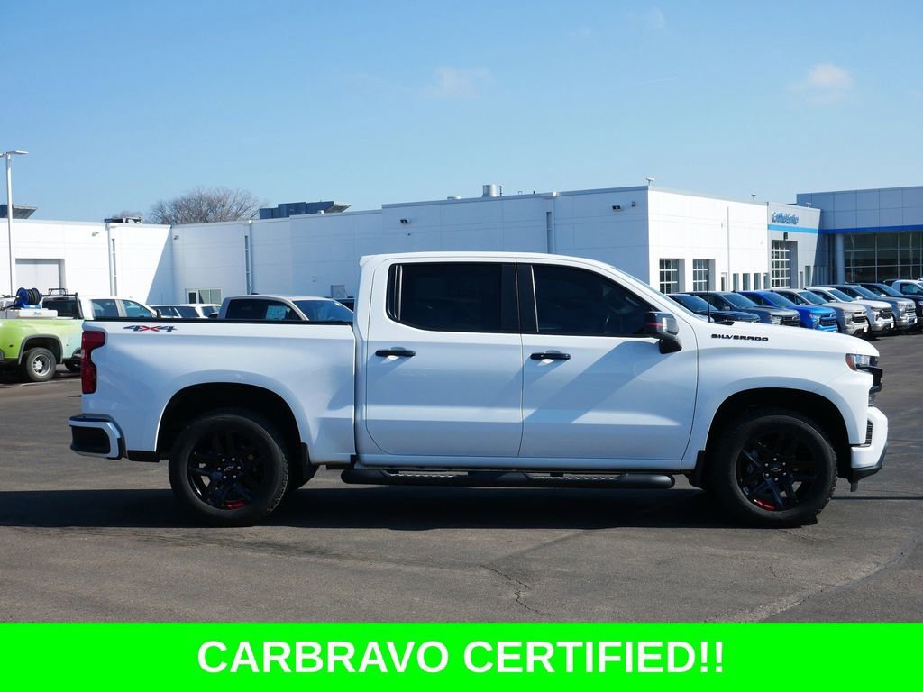 Certified 2022 Chevrolet Silverado 1500 Limited RST with VIN 1GCUYEED7NZ135093 for sale in Inver Grove Heights, Minnesota