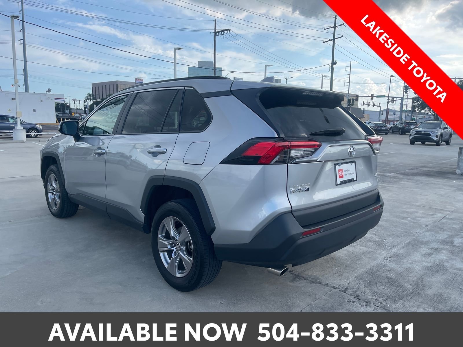 Certified Used 2025 Silver Toyota XLE image 4