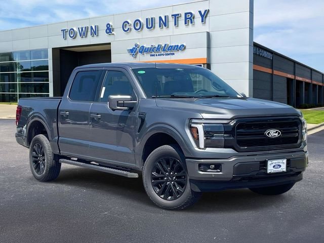 New 2026 Carbonized Gray Metallic Ford Lariat image 1