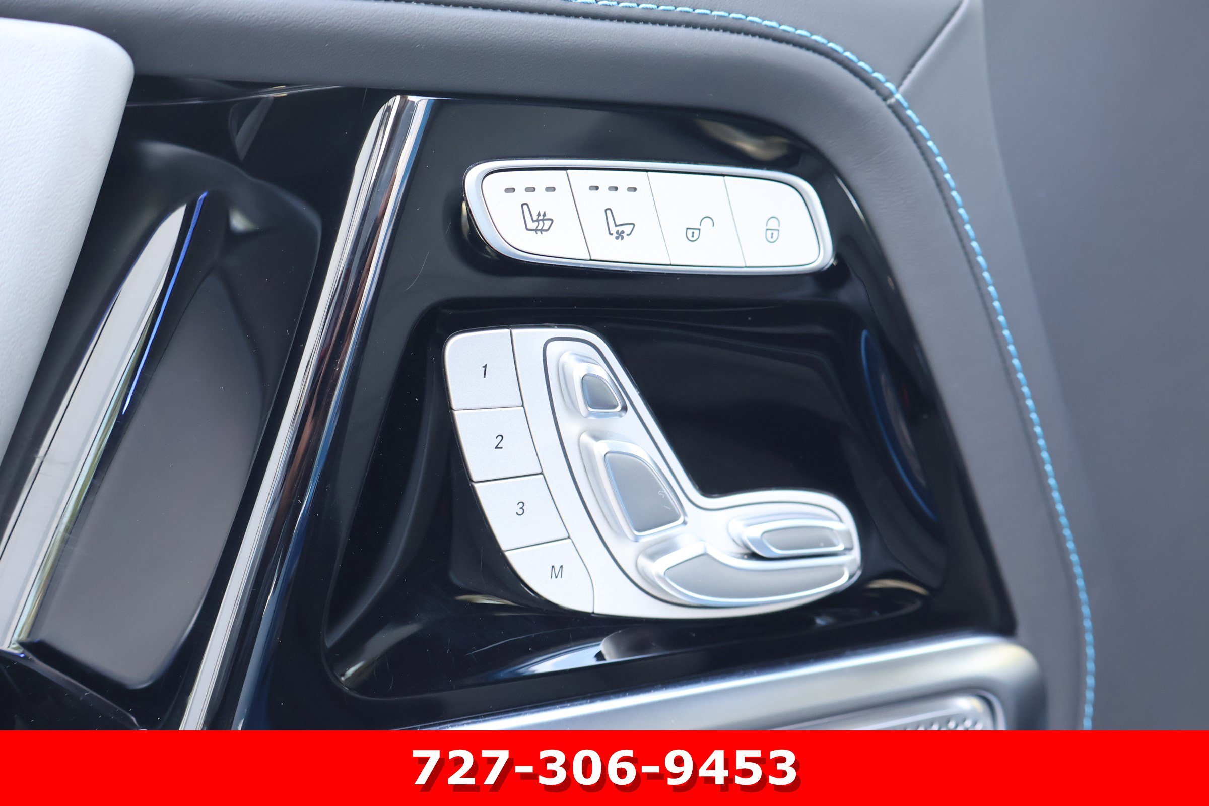 Certified Used 2025 MANUFAKTUR South Sea Blue Magno Mercedes-Benz G 580e image 16