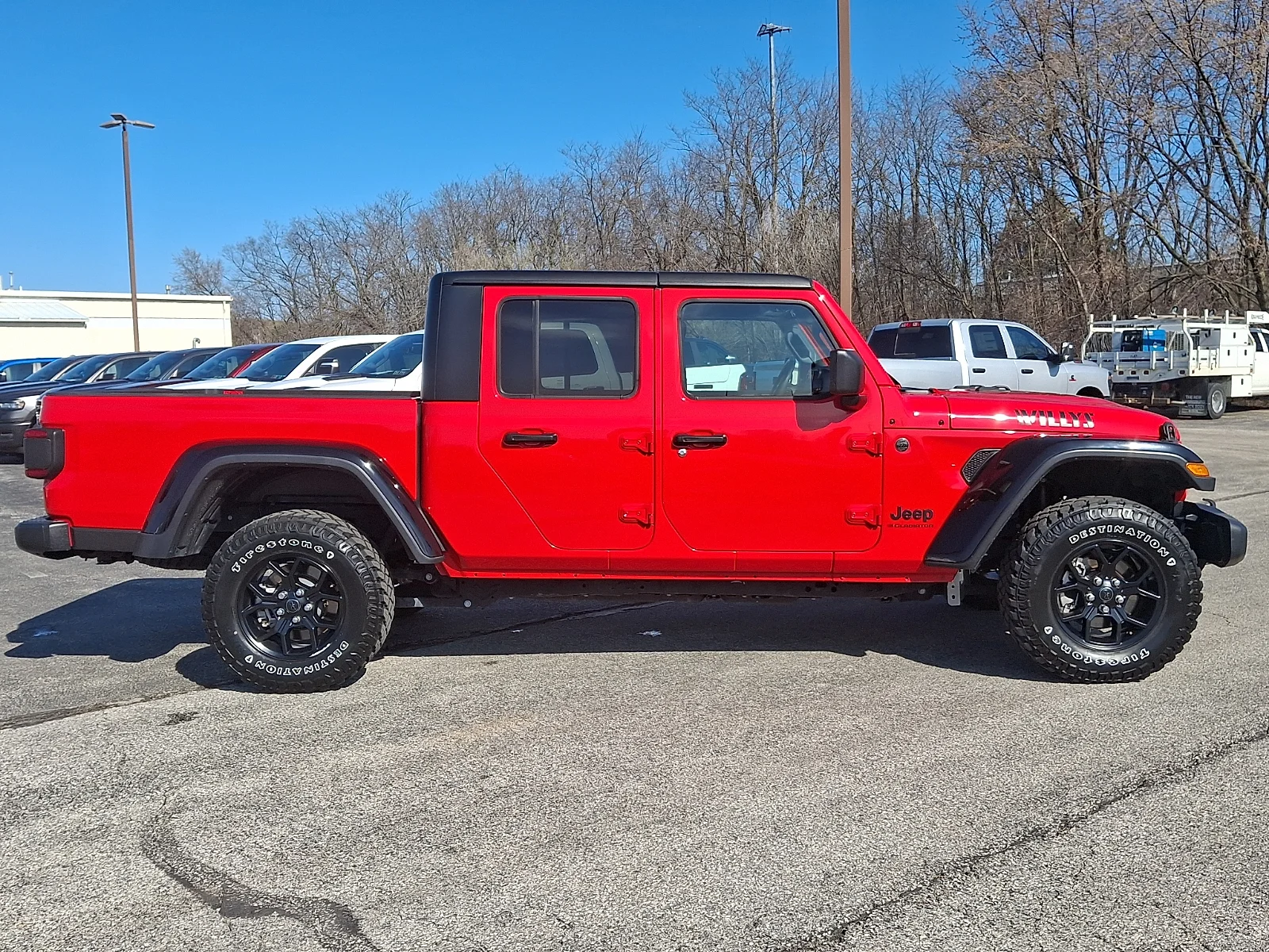 Used 2024 Red Jeep Willys image 8