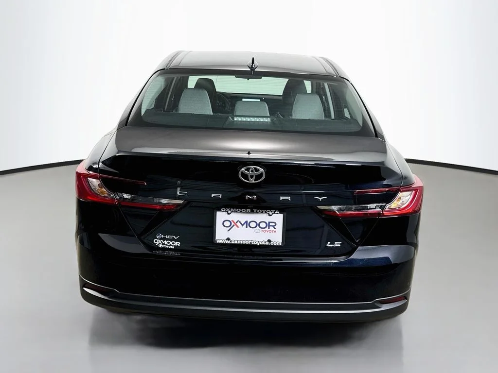 Used 2026 Midnight Black Metallic Toyota LE image 6
