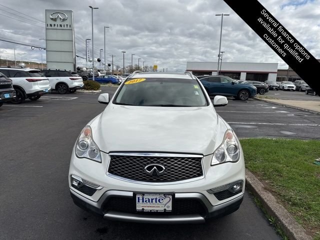 Used 2017 INFINITI QX50 Base with VIN JN1BJ0RR6HM401843 for sale in Wallingford, CT