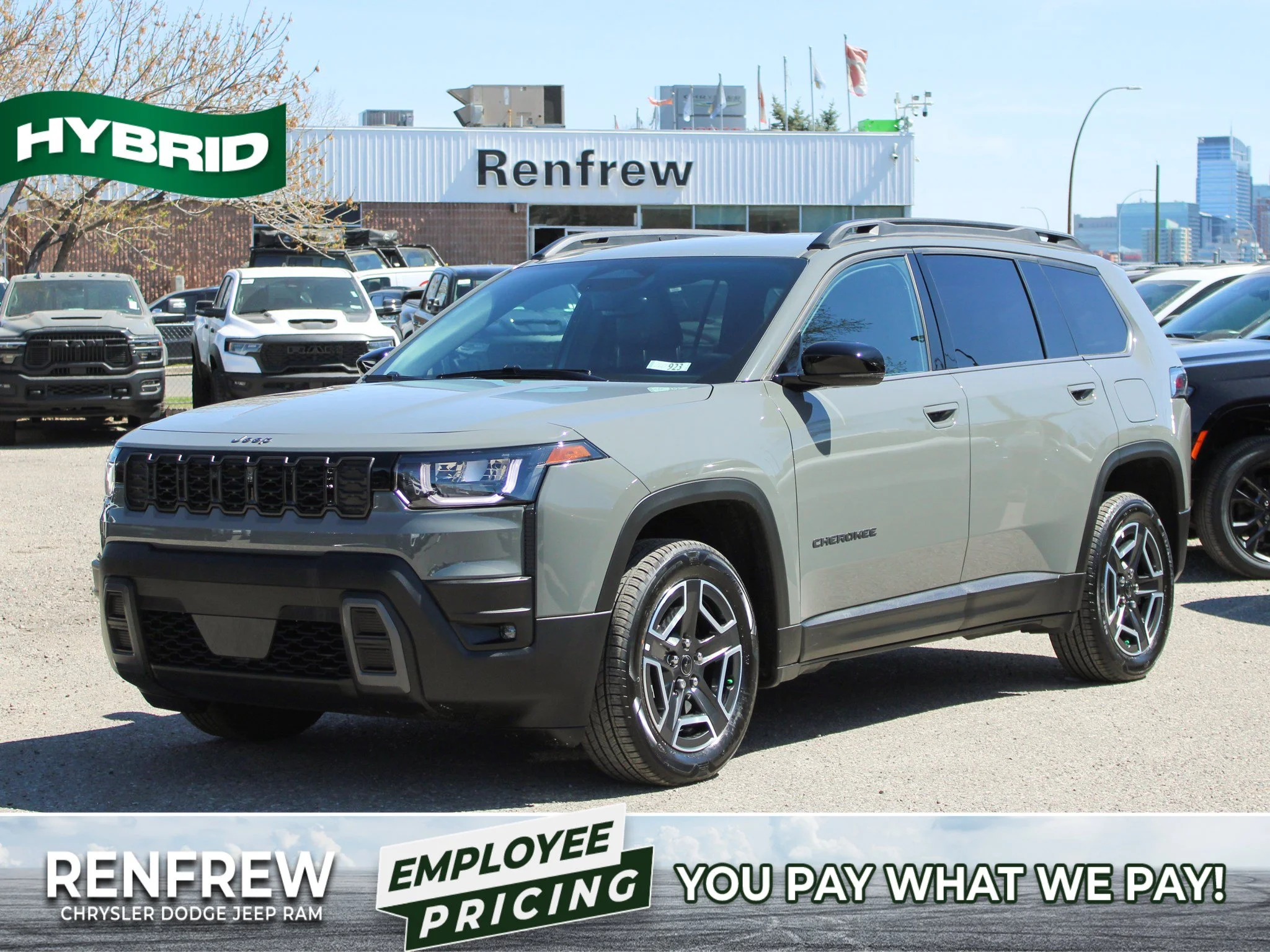 New 2026 Grey Jeep Limited * Hybrid image 1