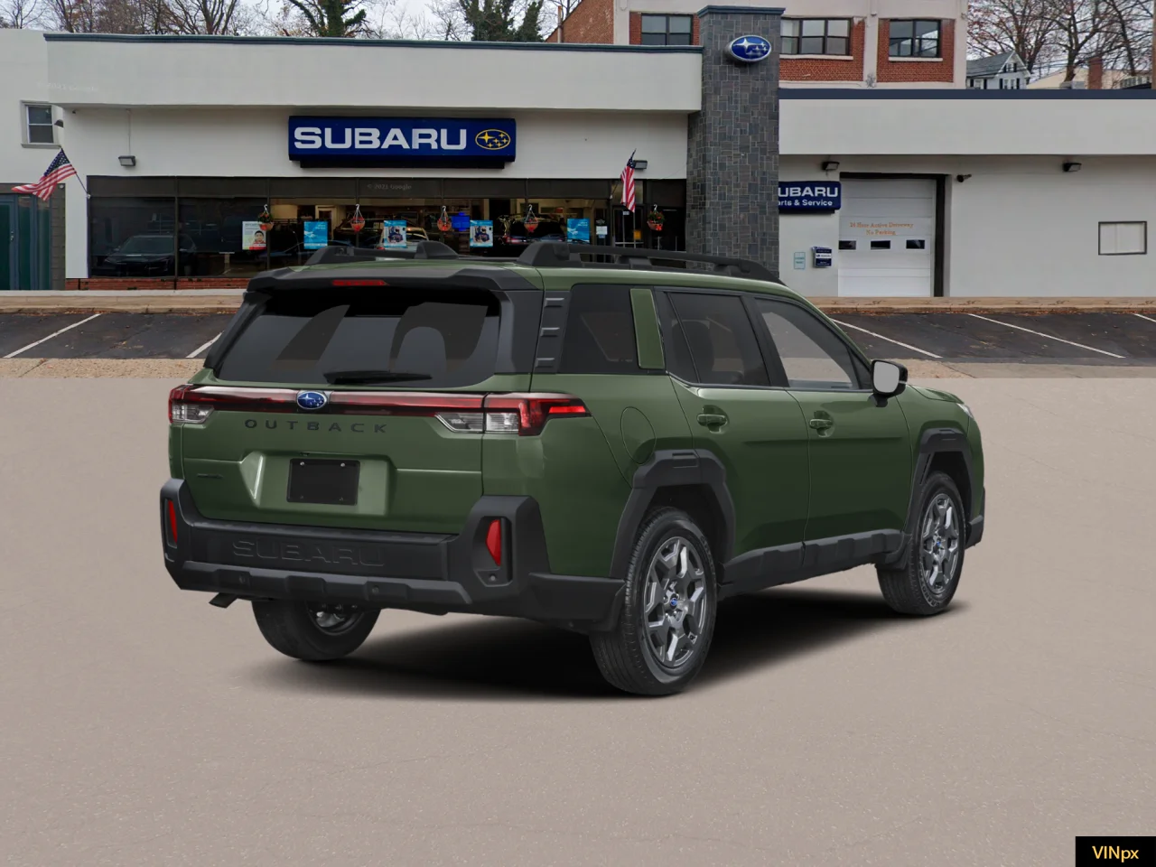 New 2026 DEEP EMERALD GREEN PEARL Subaru Premium image 2