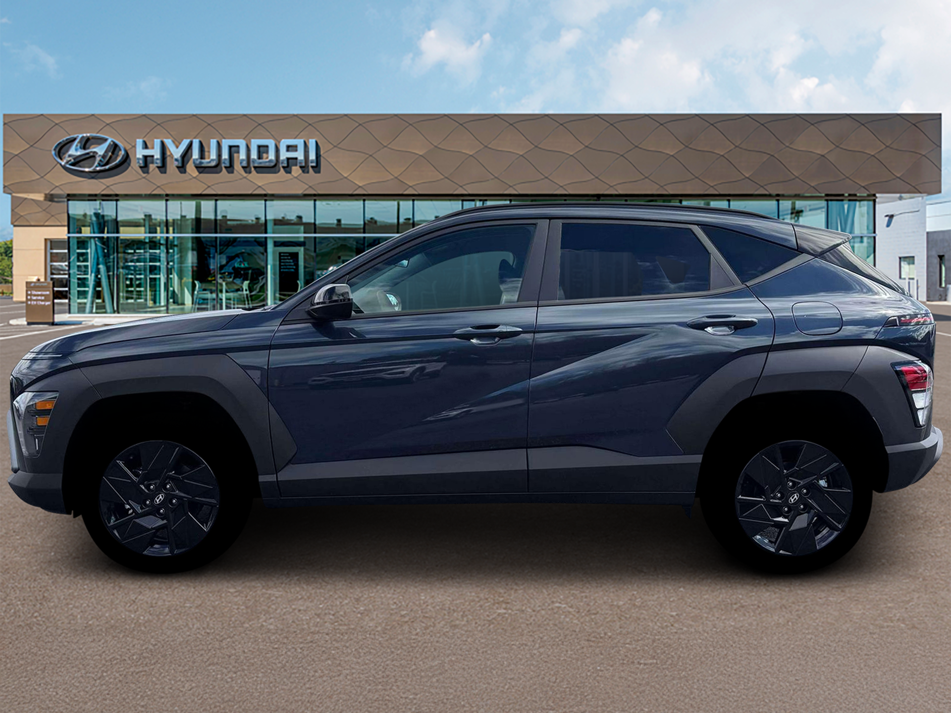New 2026 Denim Blue Pearl Hyundai SEL Sport AWD image 3