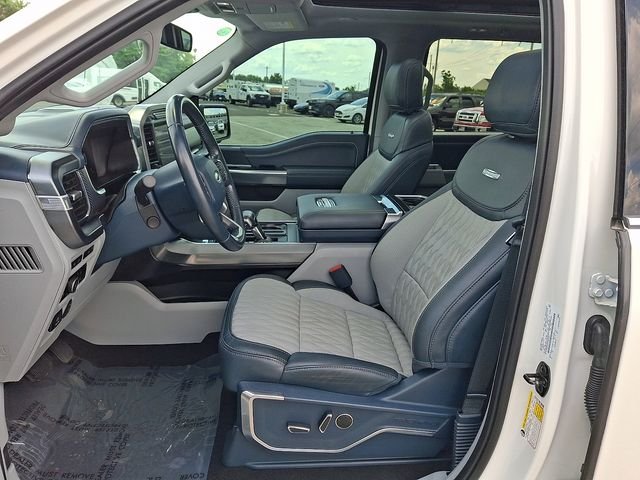 Used 2023 White Metallic Ford Limited image 12