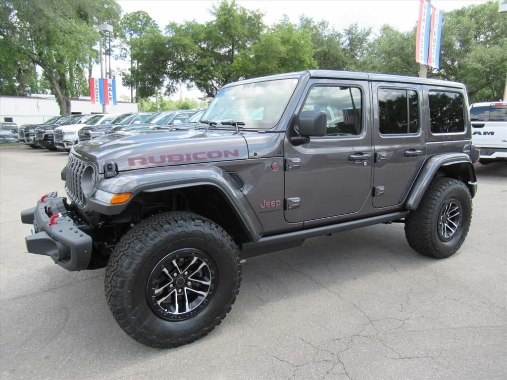 New 2026 Granite Crystal Metallic Clear-Coat Exterior Paint Jeep Rubicon X image 4