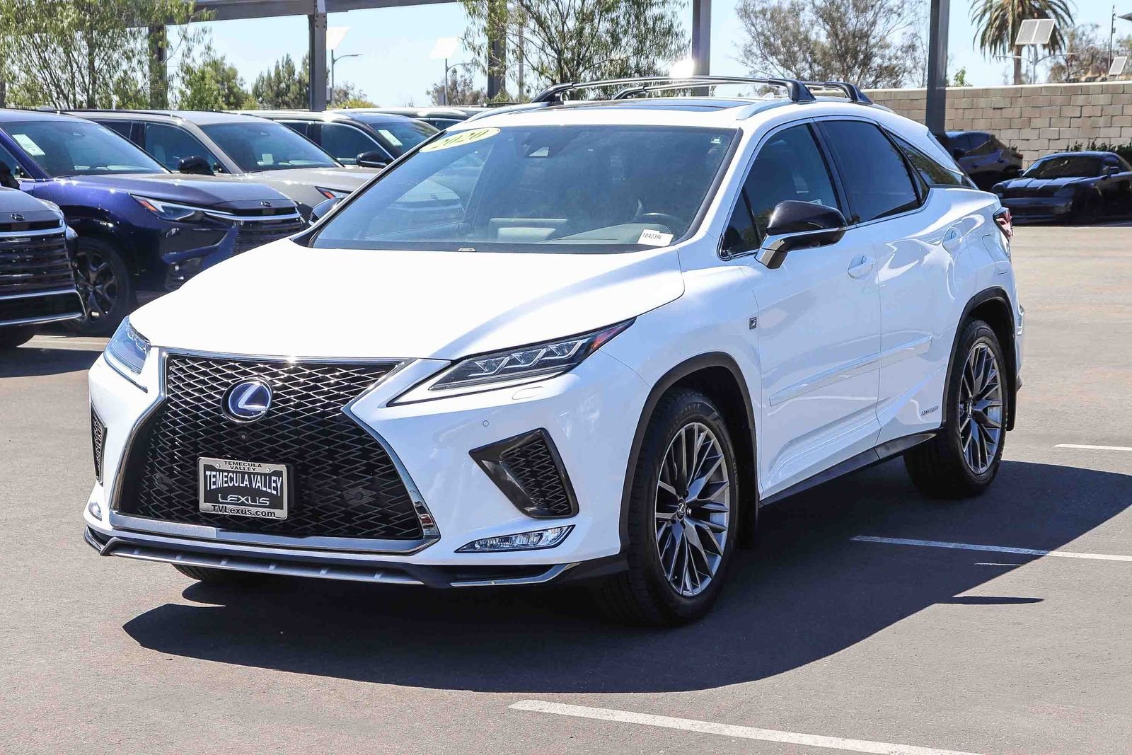 Used 2020 White Lexus 450h F Sport image 3