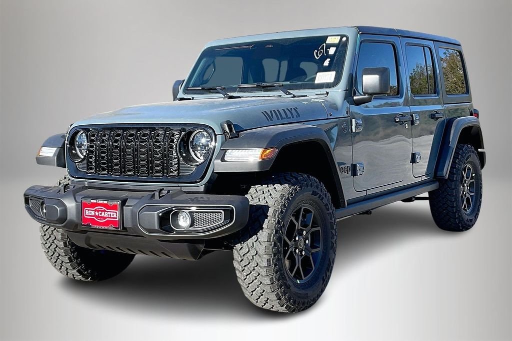 New 2026 Jeep Wrangler Willys 4D Sport Utility