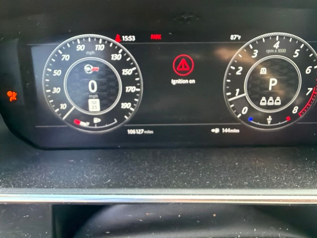 Used 2022 Santorini Black Metallic Land Rover SVR image 15