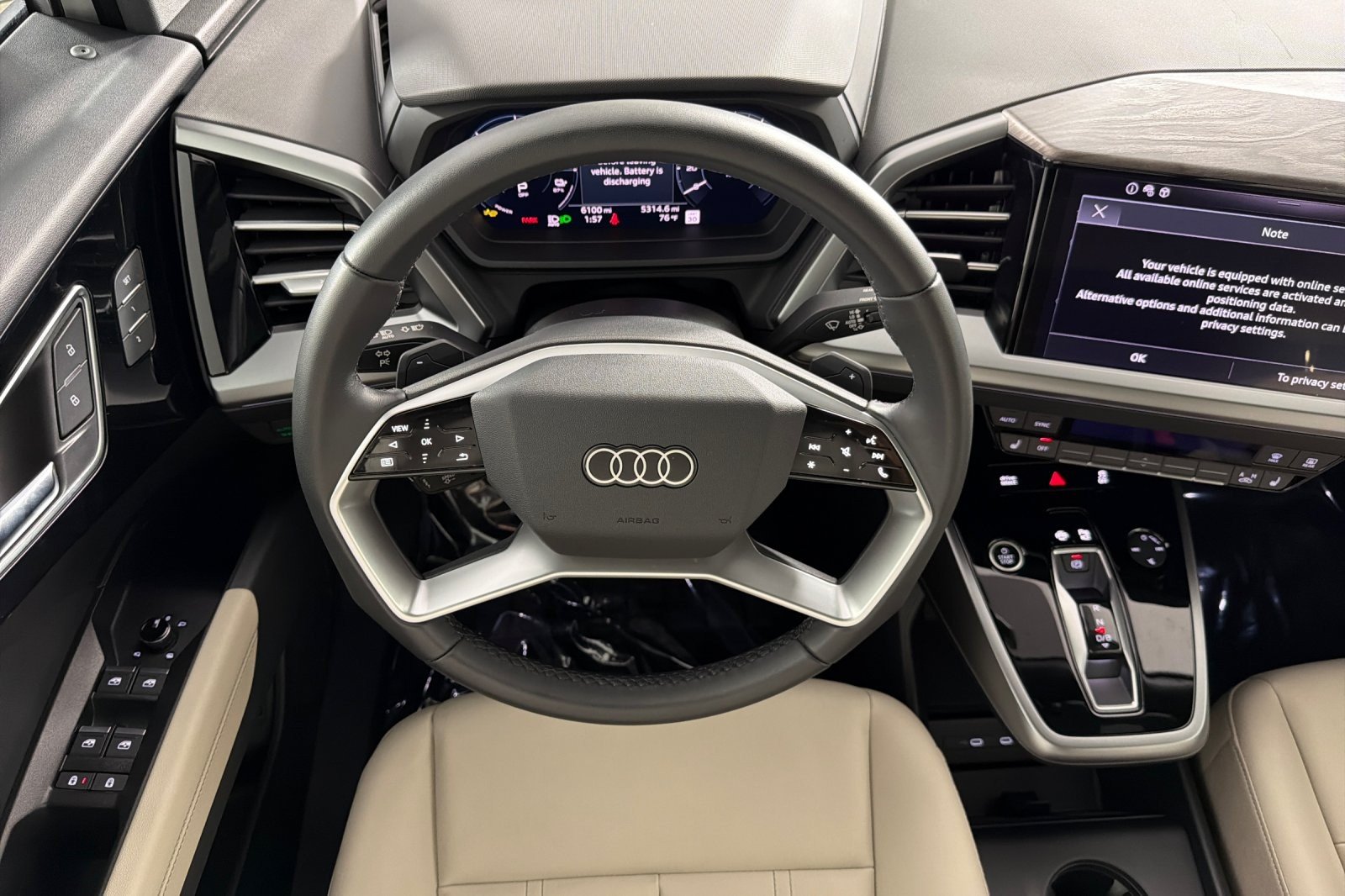 Used 2026 Glacier White Metallic Audi Premium 55 quattro image 13