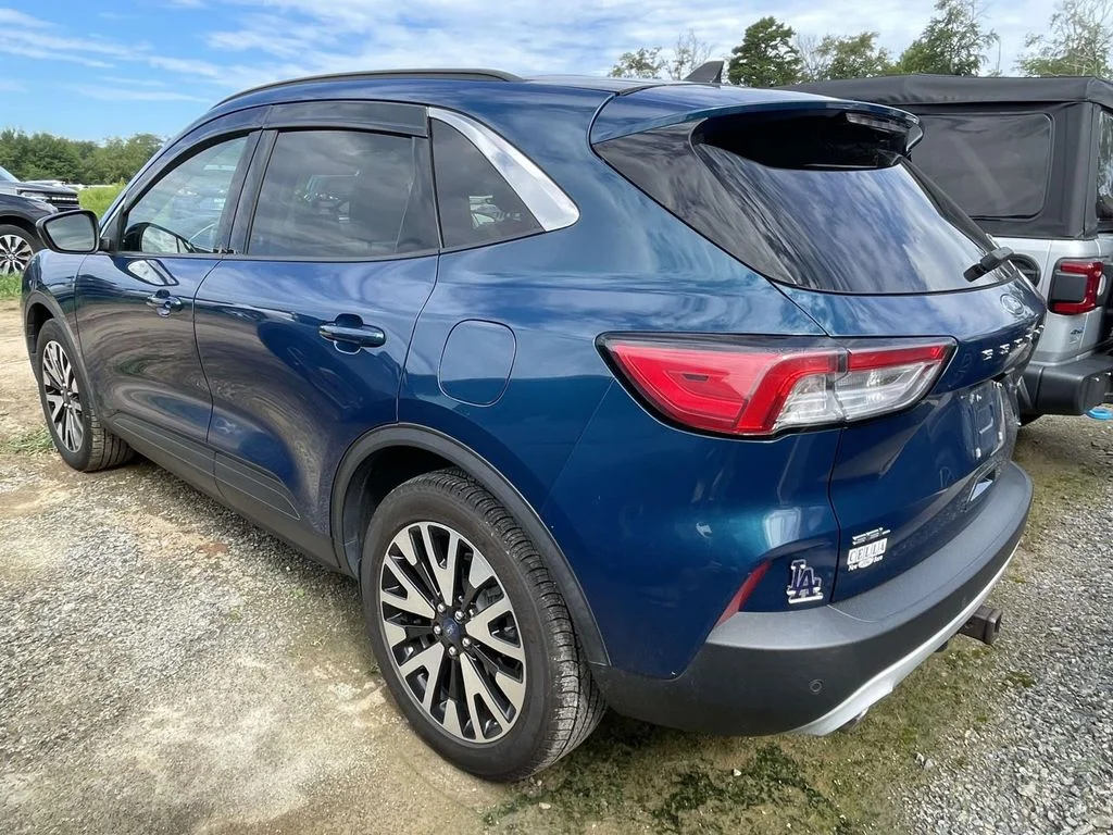 Used 2020 Dark Persian Green Metallic Ford SEL image 3