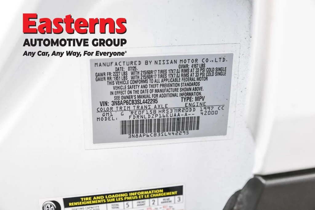Used 2025 White Nissan SV image 36